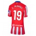 Atletico Madrid Julian Alvarez #19 Hjemmedrakt Dame 2024-25 Korte ermer